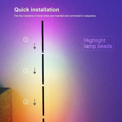 RGB Corner Floor Lamp