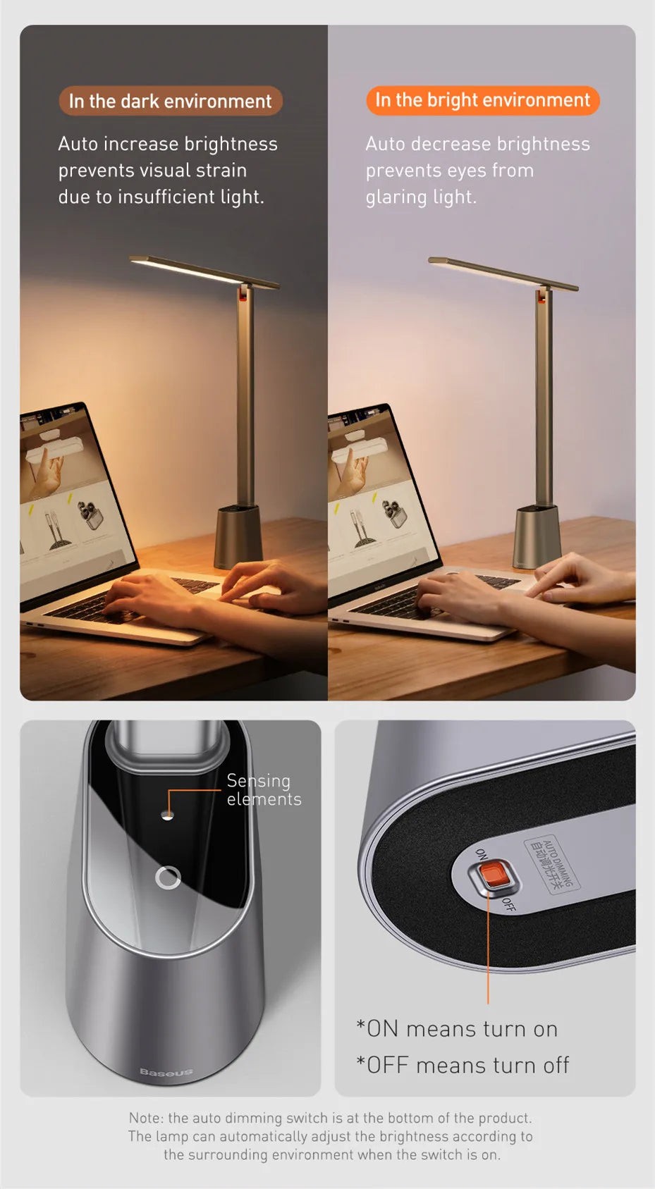 Baseus™ LED Desk Lamp