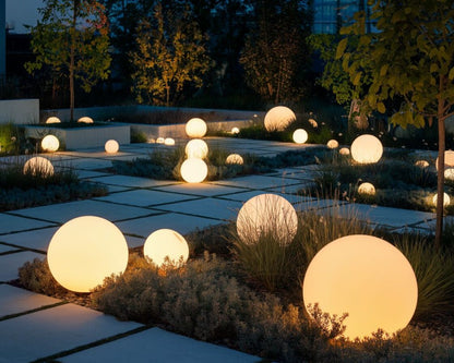 LED Spherical Garden Light