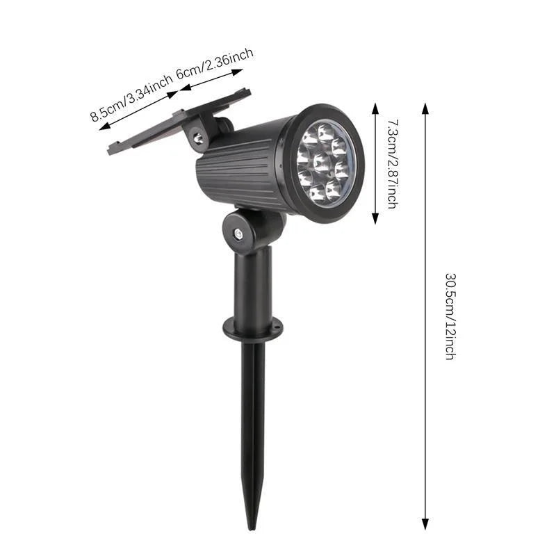 Solar Powered Garden Spotlight