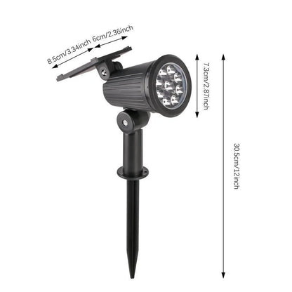 Solar Powered Garden Spotlight