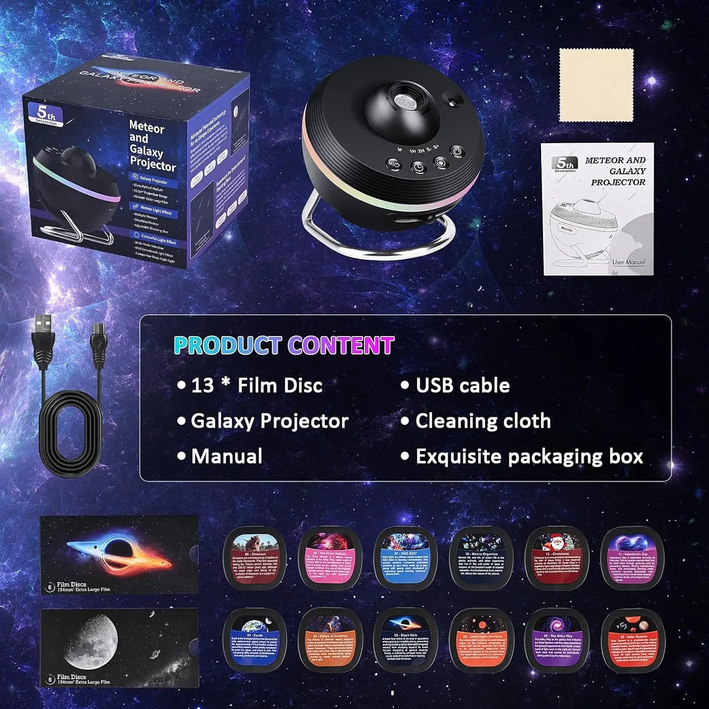 Star Projector Light