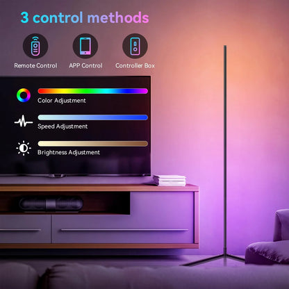 RGB Corner Floor Lamp
