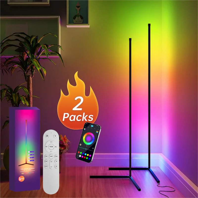 RGB Corner Floor Lamp