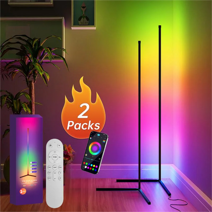 RGB Corner Floor Lamp