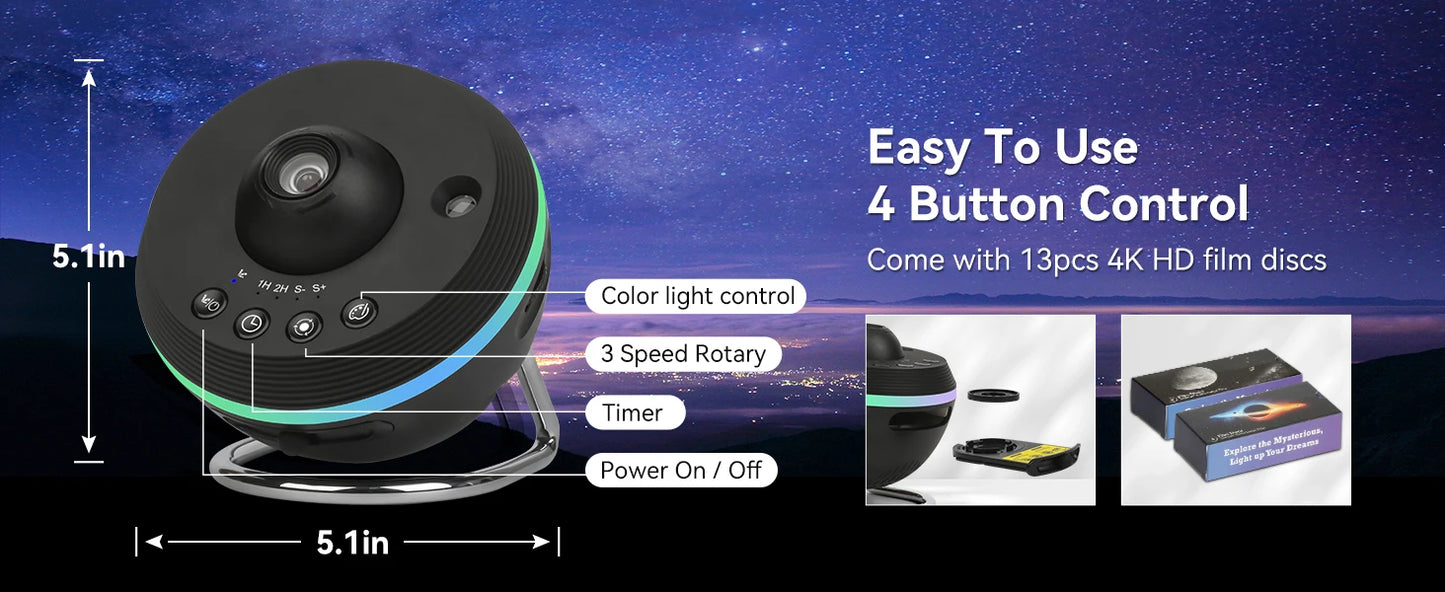 Star Projector Light
