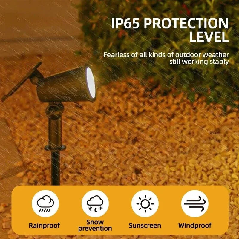 Solar Powered Garden Spotlight