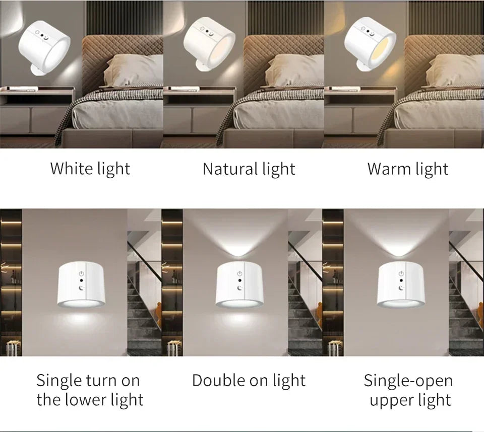 Magnetic LED Wall Lamp