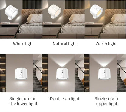 Magnetic LED Wall Lamp