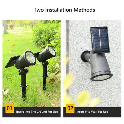 Solar Powered Garden Spotlight