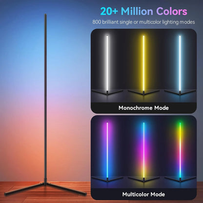 RGB Corner Floor Lamp
