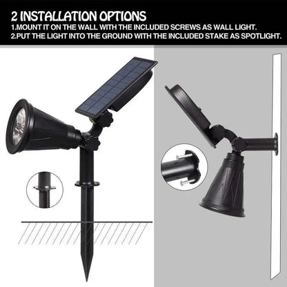 Solar Powered Garden Spotlight