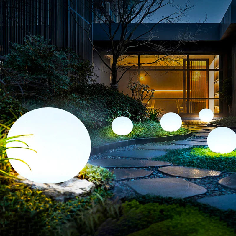 LED Spherical Garden Light