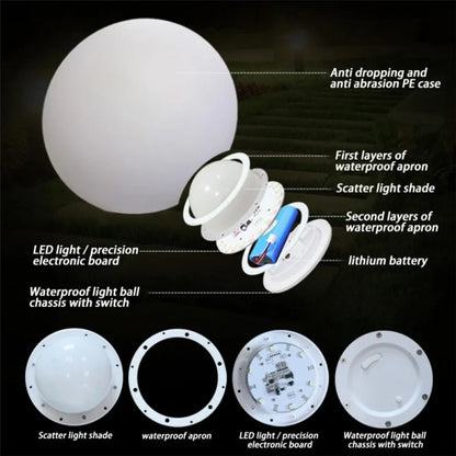 LED Spherical Garden Light