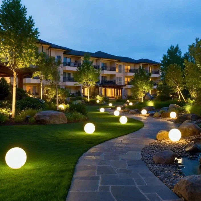 LED Spherical Garden Light