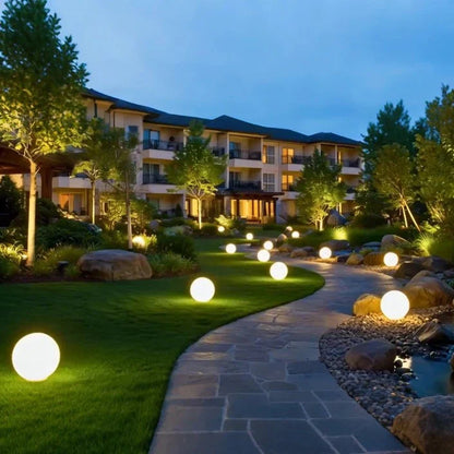 LED Spherical Garden Light
