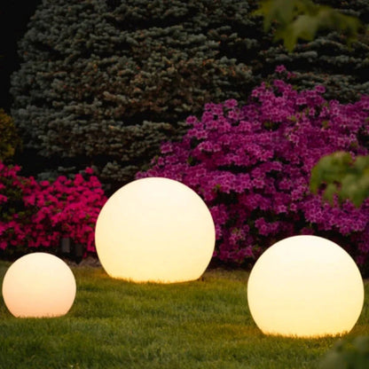 LED Spherical Garden Light