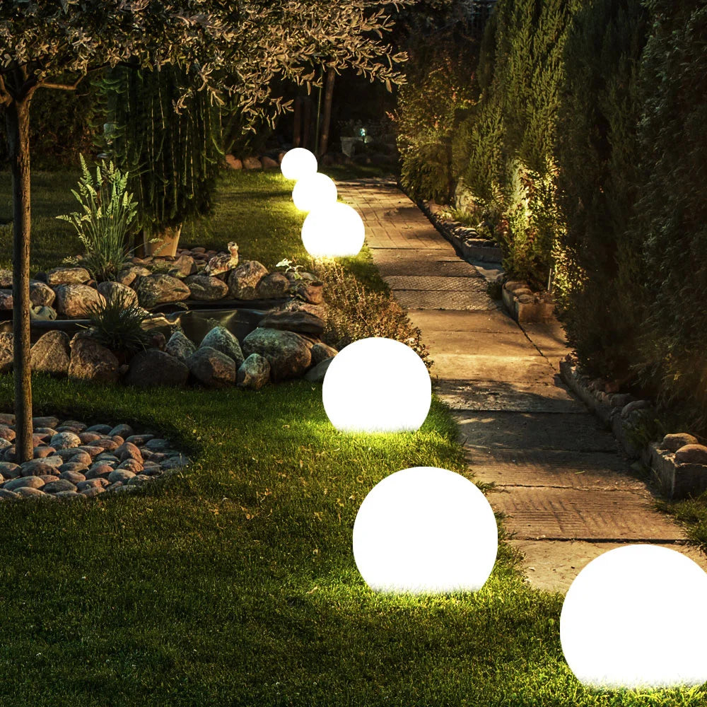 LED Spherical Garden Light
